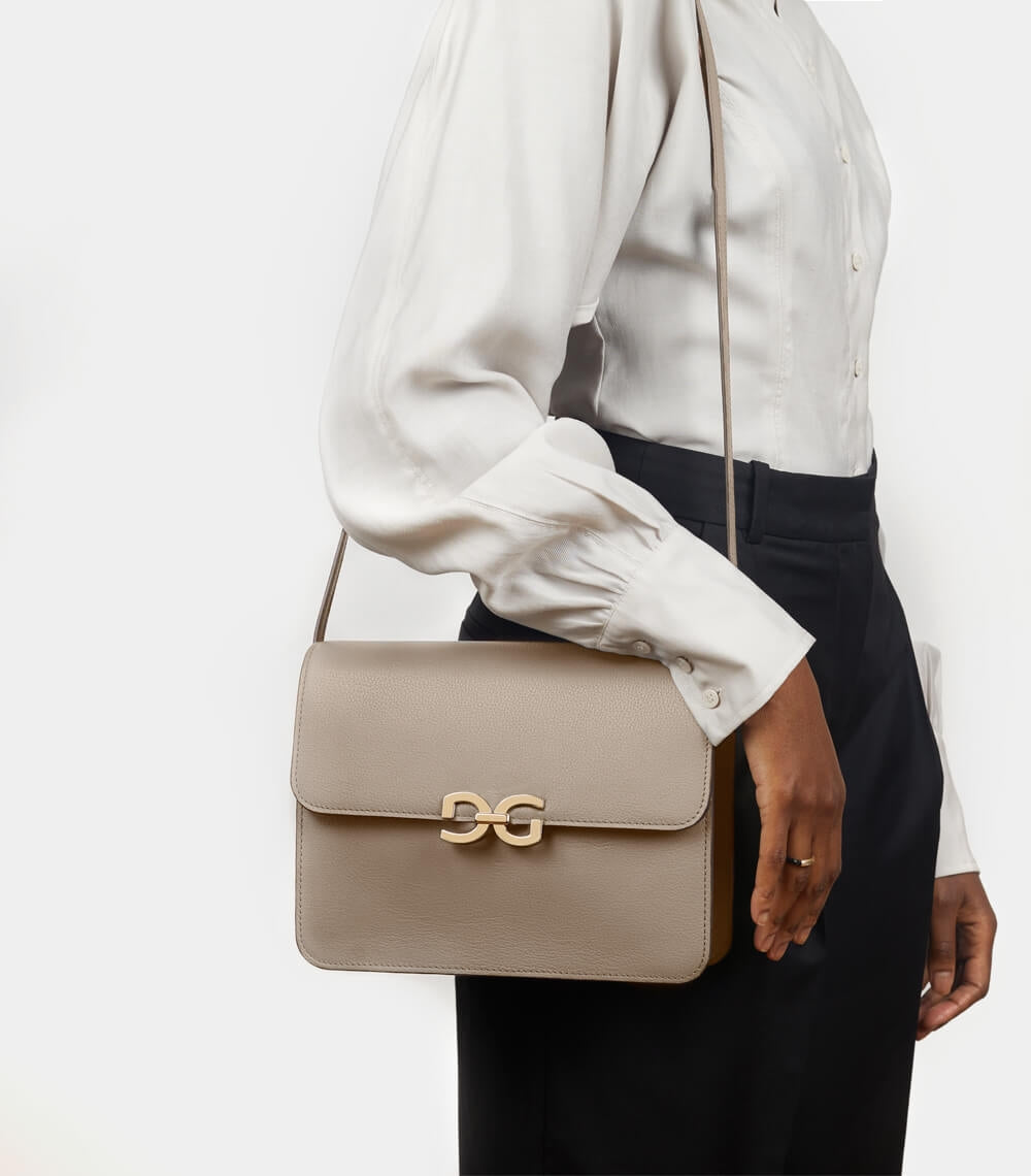 GUIBERT PARIS Allure Leather Handbag