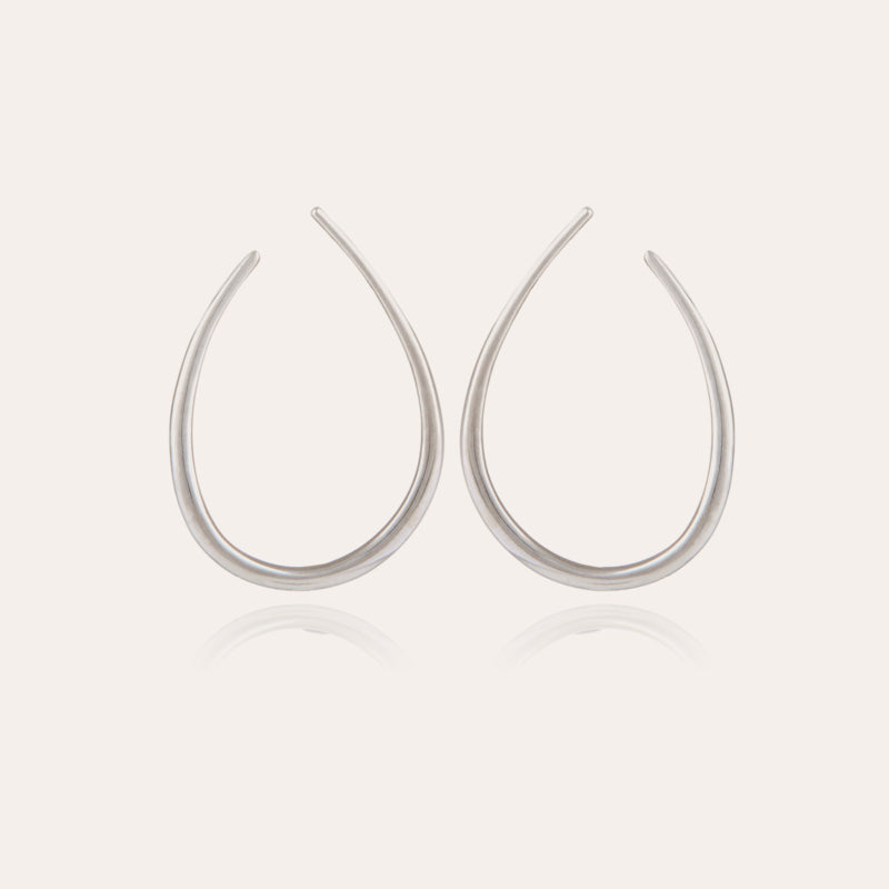 GAS BIJOUX Bobo earrings silver