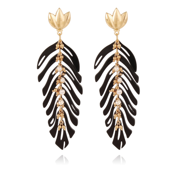 GAS BIJOUX Cavallo earrings gold