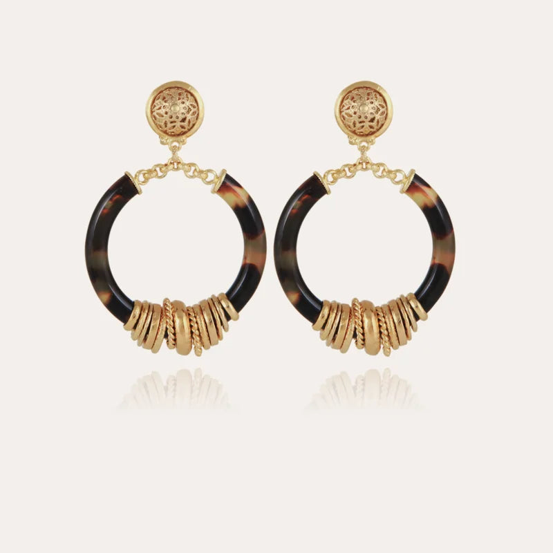 14k Gold Plated Hoop Earrings, Small Size For Women | SHEIN