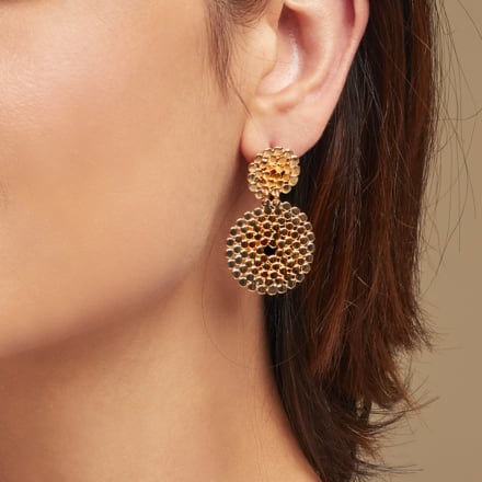Onde Lucky Mini Earrings in Gold