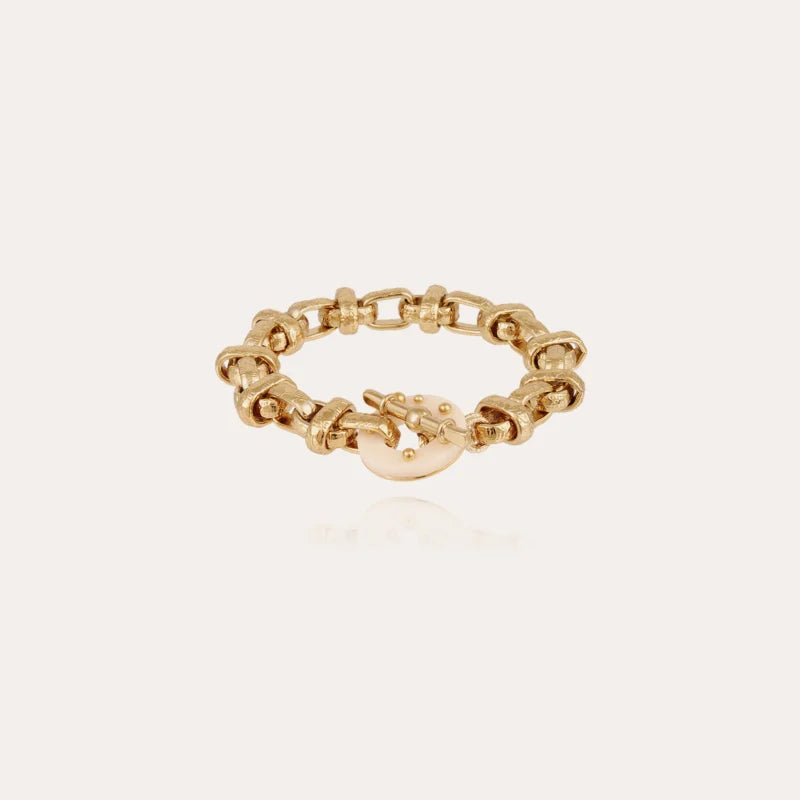 GAS BIJOUX Adrian bracelet acetate gold - Ivory