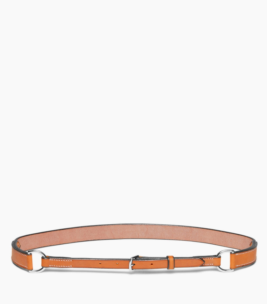 GUIBERT Breastplate collar belt vegetable leather Gold color