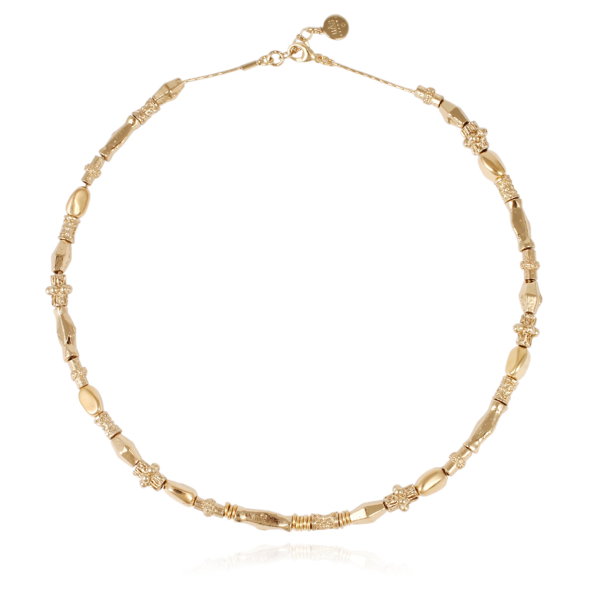 GAS BIJOUX Kali gold necklace