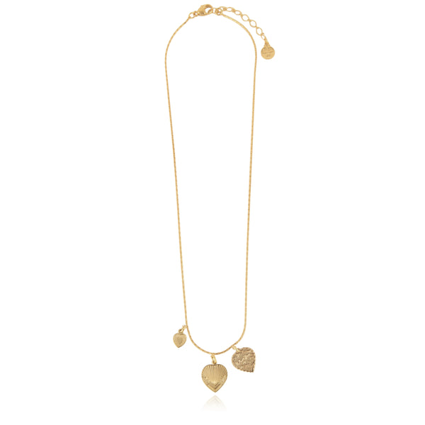 GAS BIJOUX Love necklace mini gold