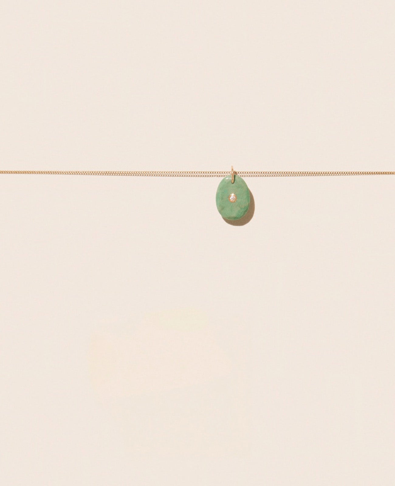PASCALE MONVOISIN Orso Turquoise and Diamond Necklace