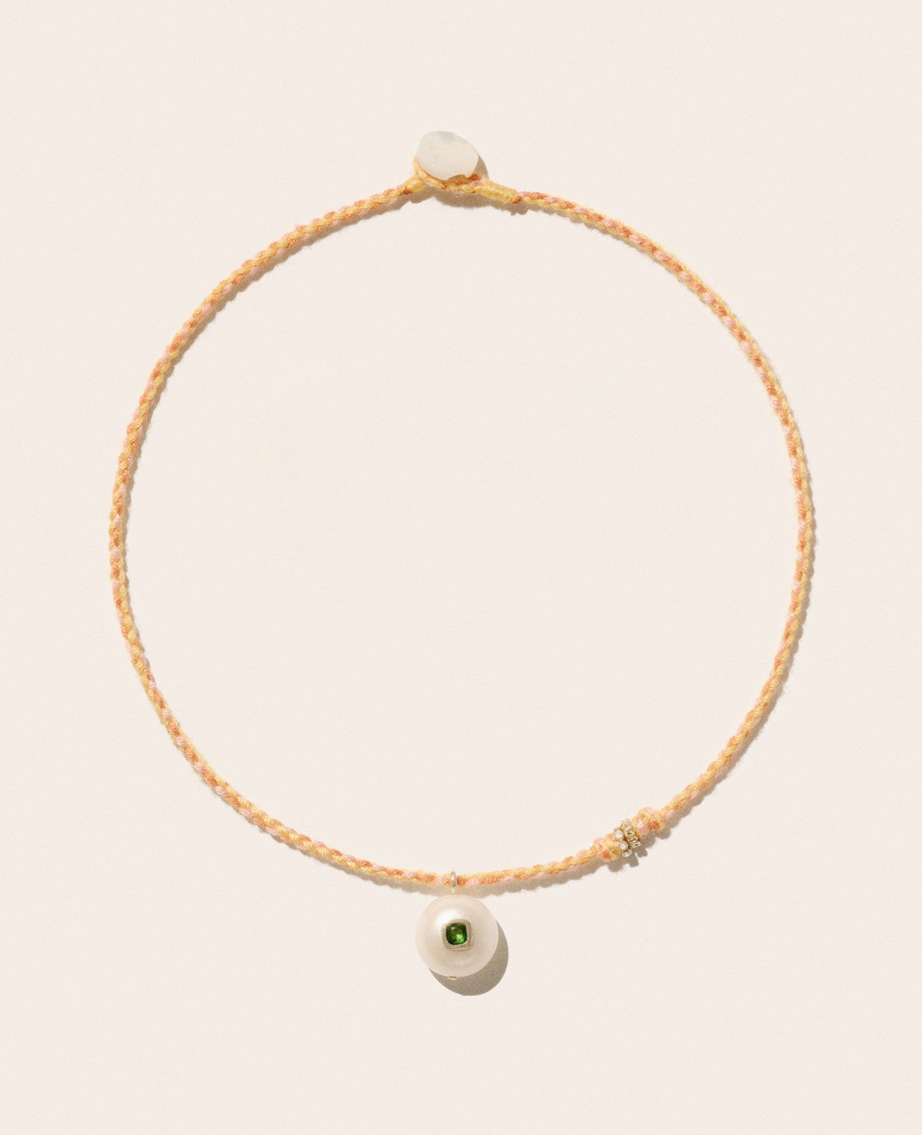 PASCALE MONVOISIN Necklace EDDIE Diopside stone