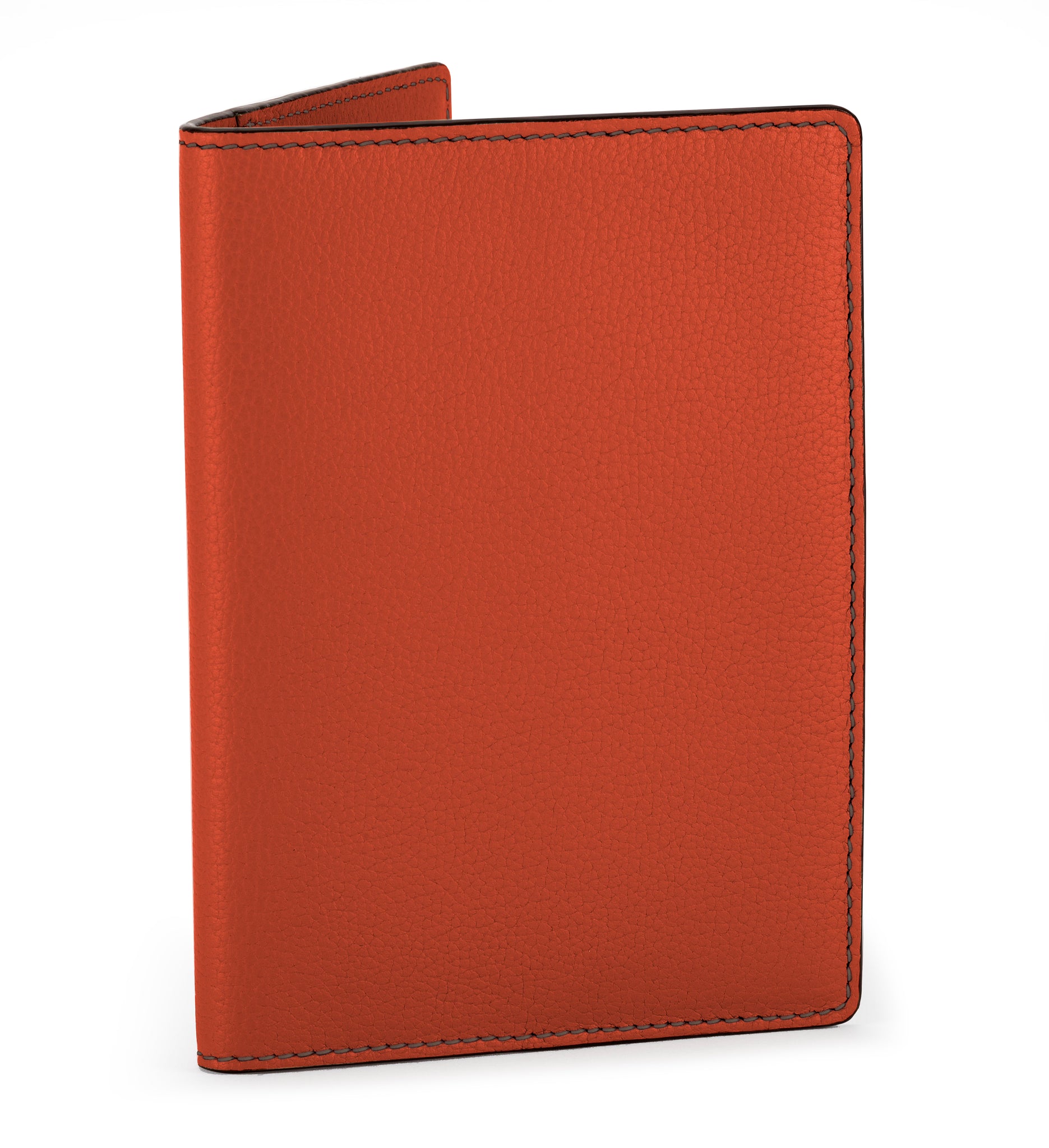GUIBERT Passport holder in Pessoa leather