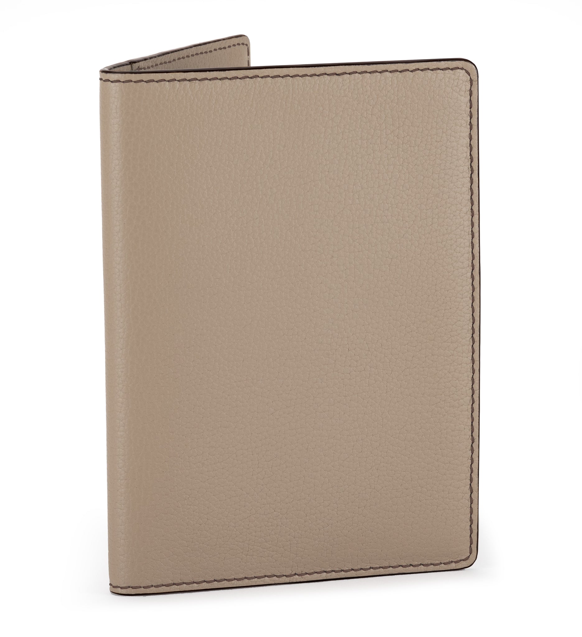 GUIBERT Passport holder in Pessoa leather