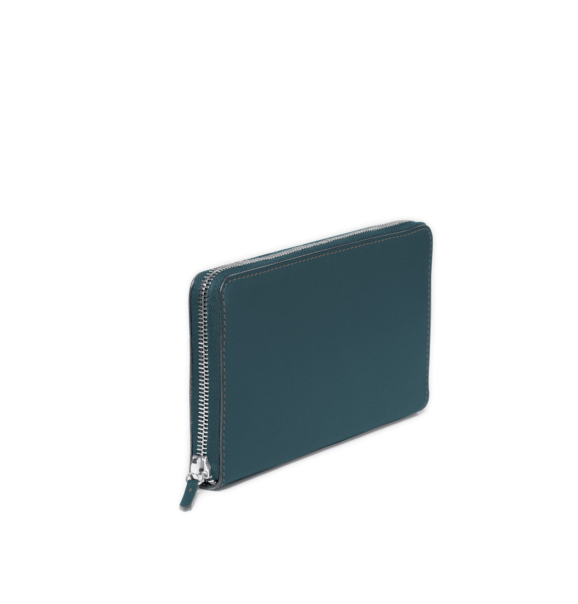 GUIBERT Zipped purse 8 cards in Pessoa leather