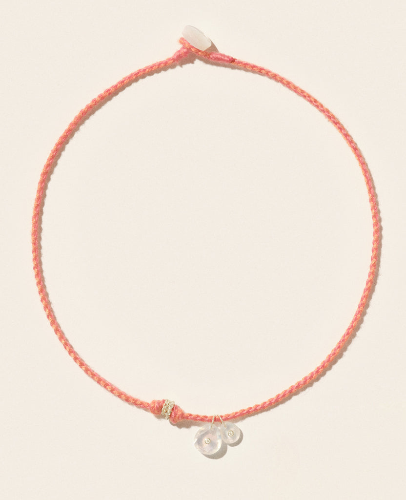 PASCALE MONVOISIN Holi Moonstone and Diamond Necklace