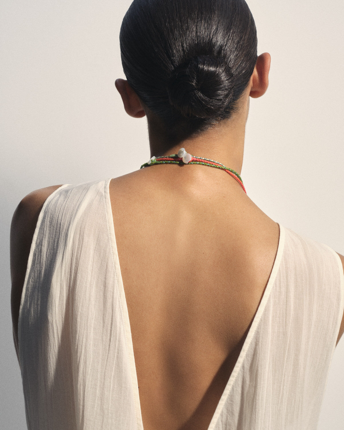 PASCALE MONVOISIN Holi Moonstone and Diamond Necklace