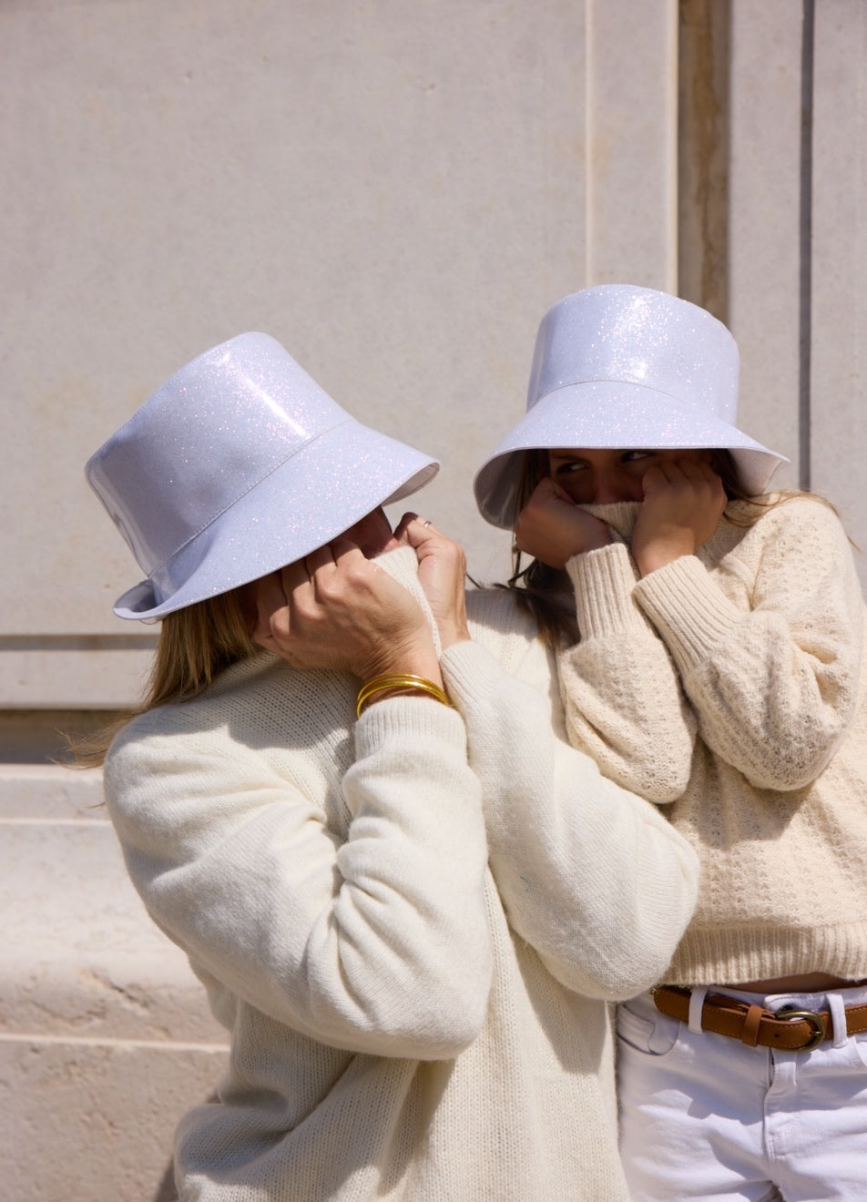 LASTELIER Smile Bucket Rain Hat