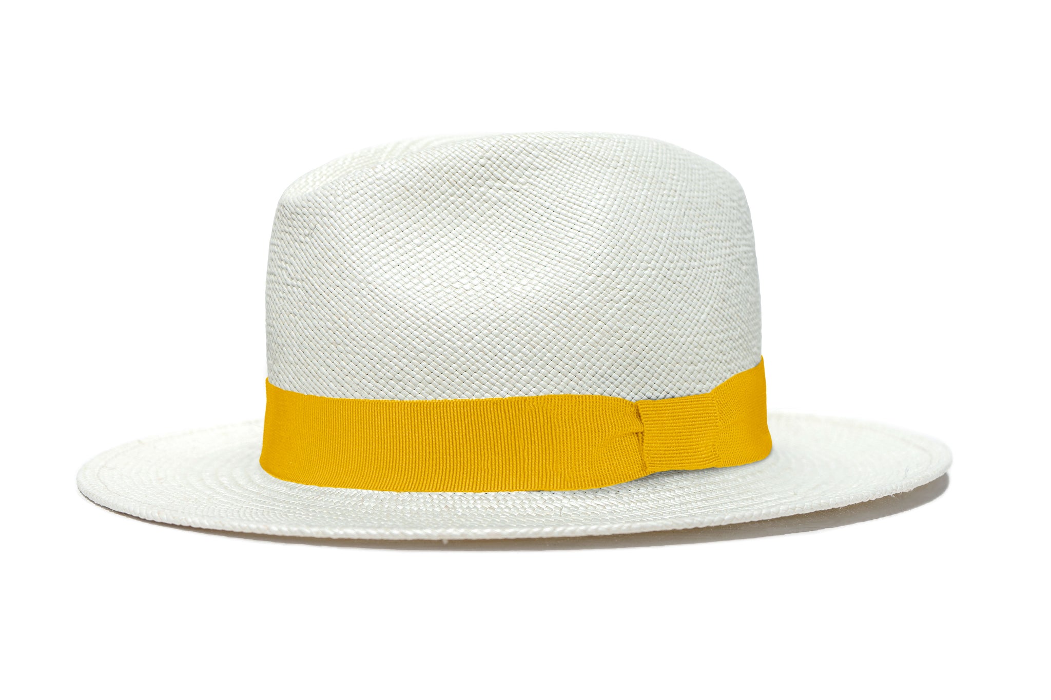 LASTELIER Panama yellow straw hat