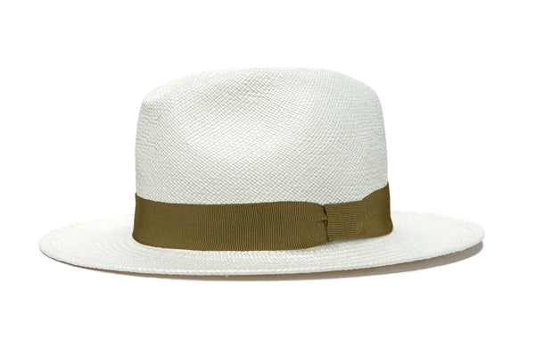 LASTELIER Panama army green straw hat