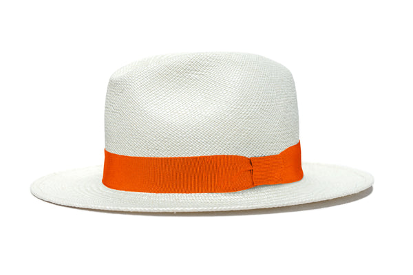 LASTELIER Panama orange straw hat