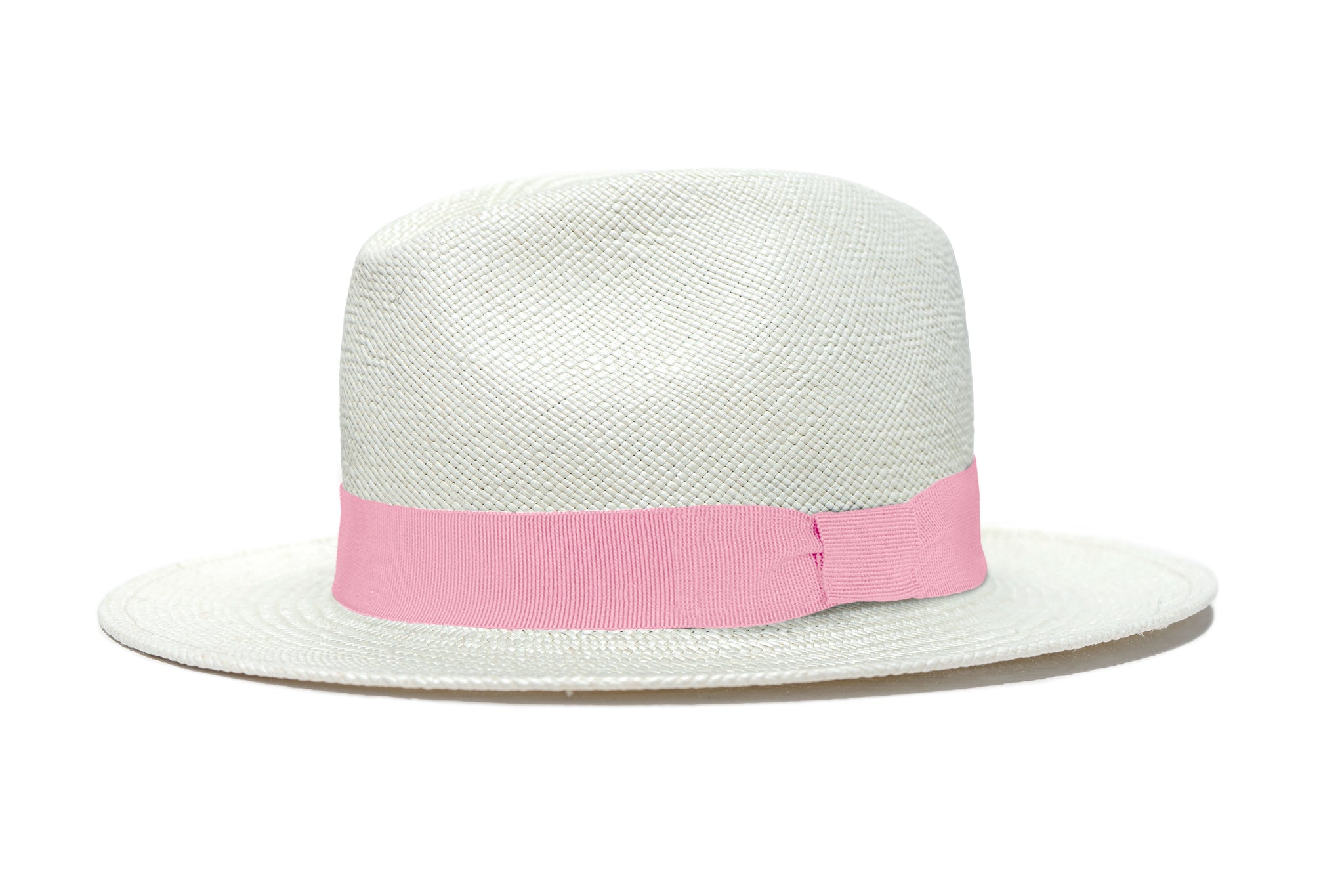 Lastelier Panama pink straw hat