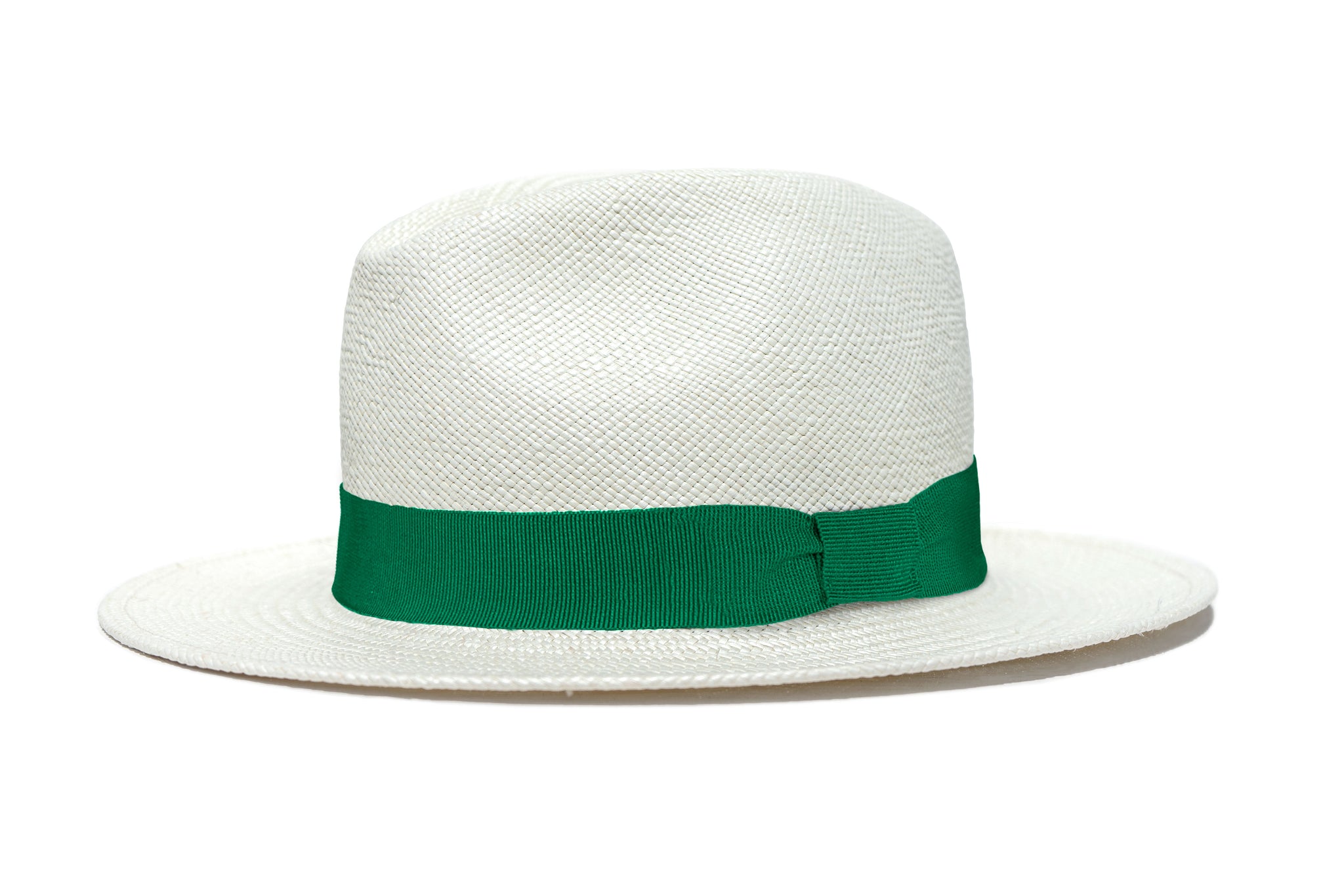 LASTELIER Panama green straw hat