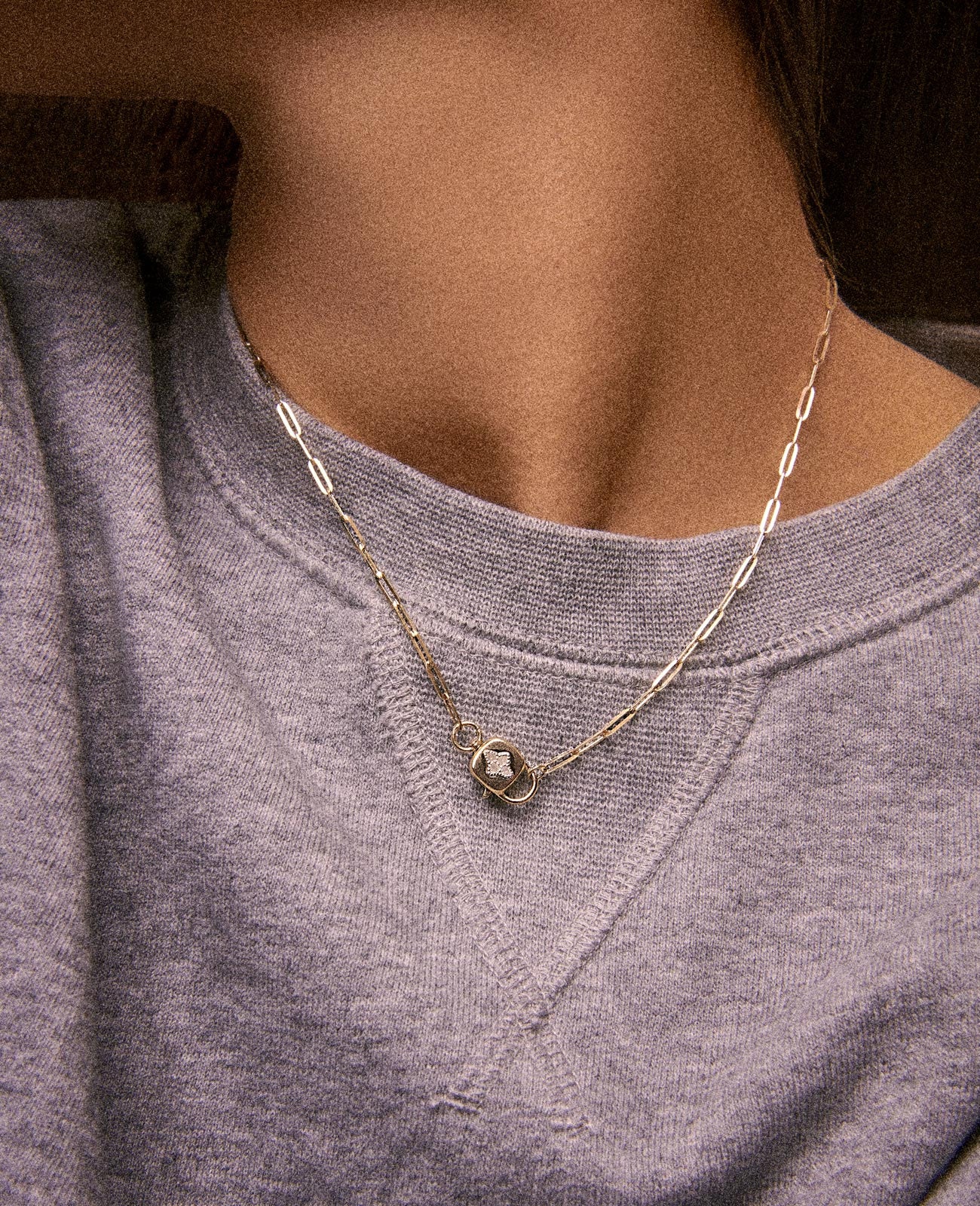 PASCALE MONVOISIN Louise Gold Short Necklace