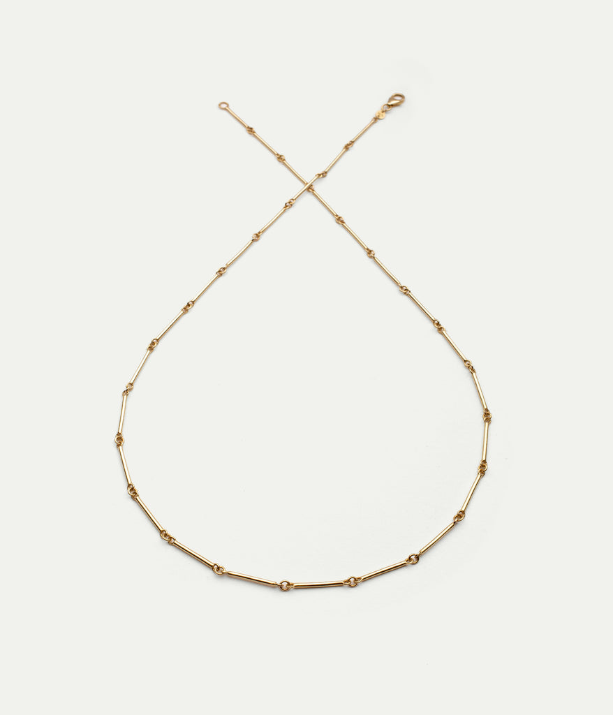 WE BY WHITE BIRD, Yasmine chain necklace small