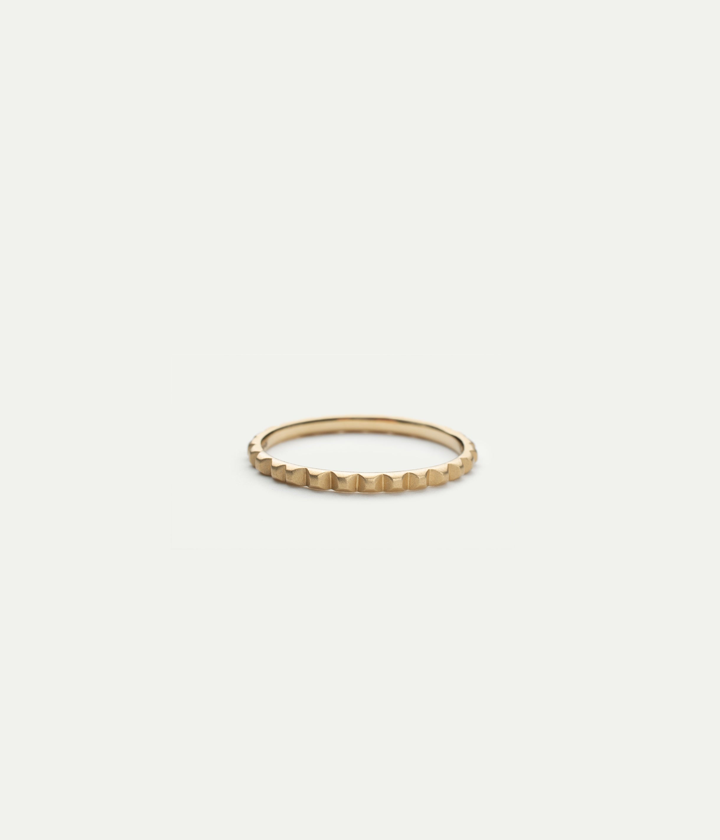 WE BY WHITE BIRD,Yellow Gold Uta Ring