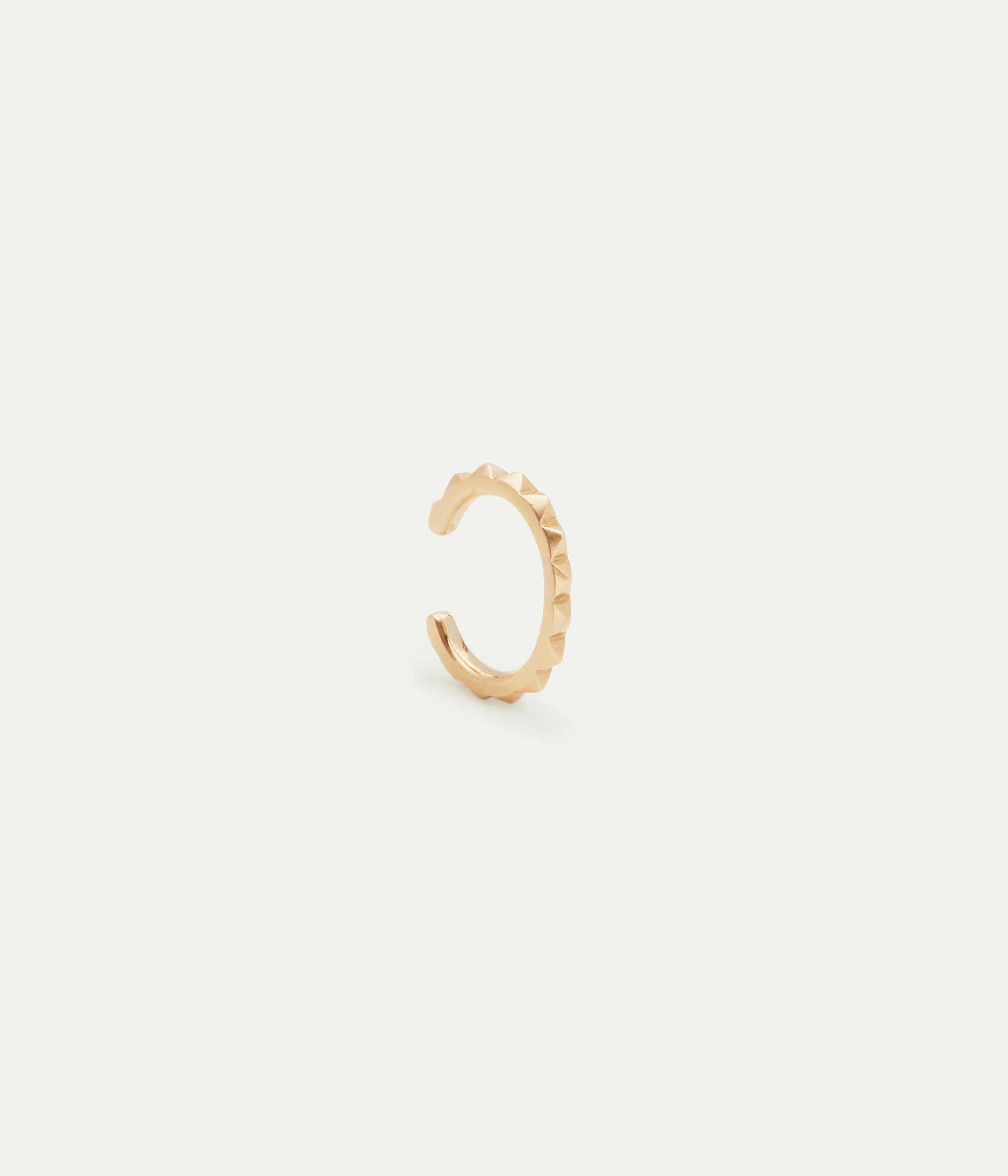 WE BY WHITE BIRD, Uta Yellow Gold Earcuff