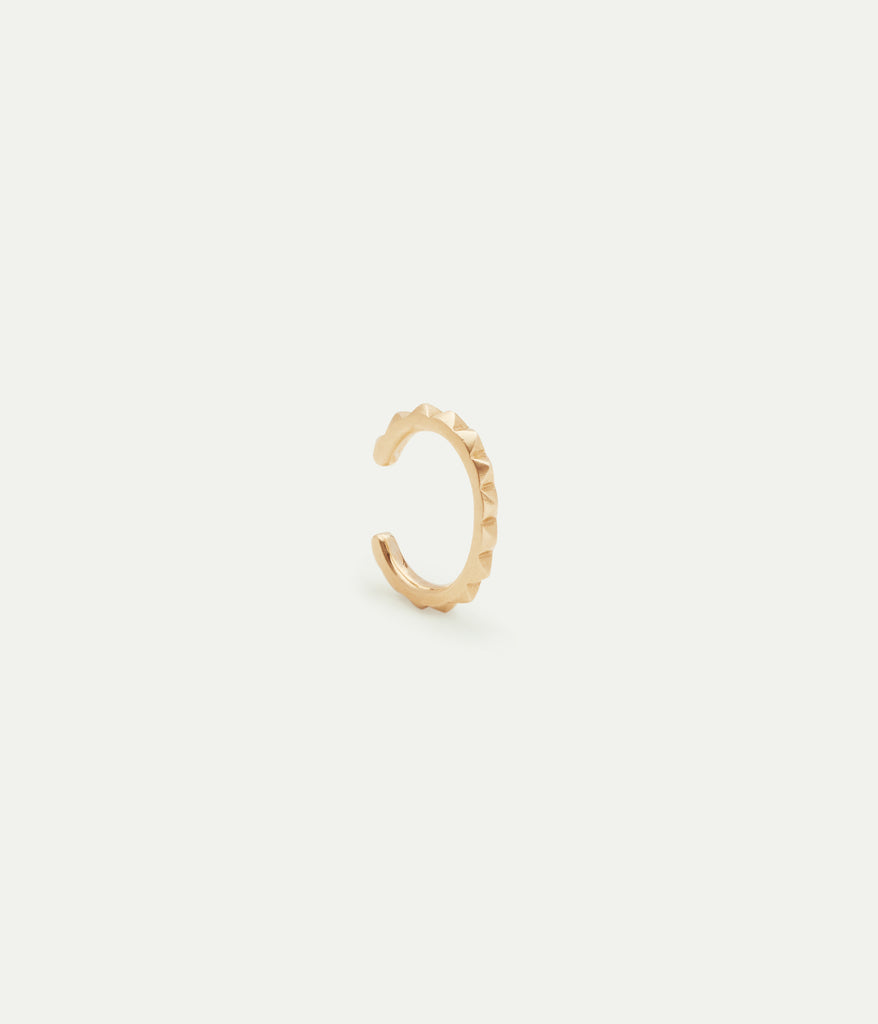 WE BY WHITE BIRD, Uta Yellow Gold Earcuff