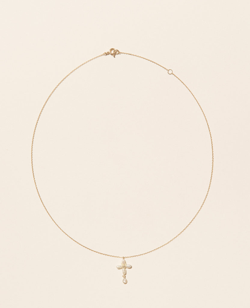 PASCALE MONVOISIN Palerme Pearl and Sapphire Necklace