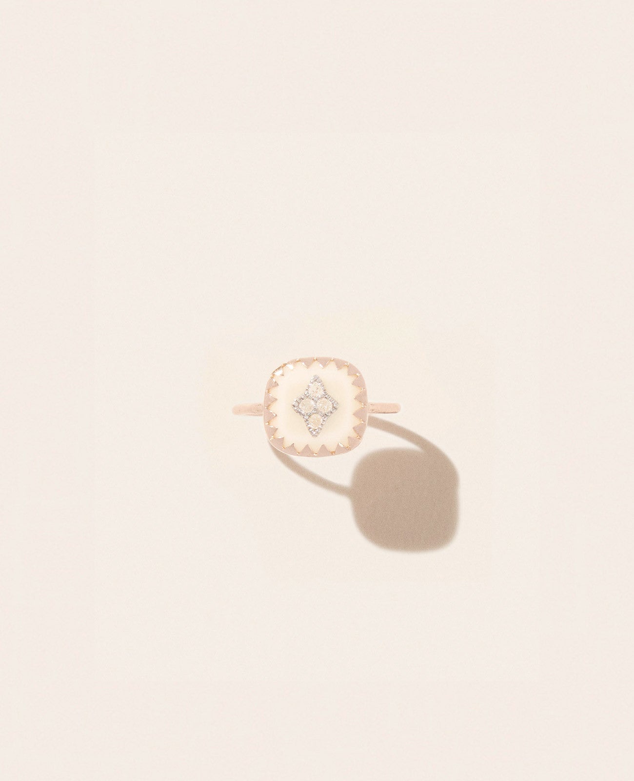 PASCALE MONVOISIN Pierrot Sunray Rose Gold Ring