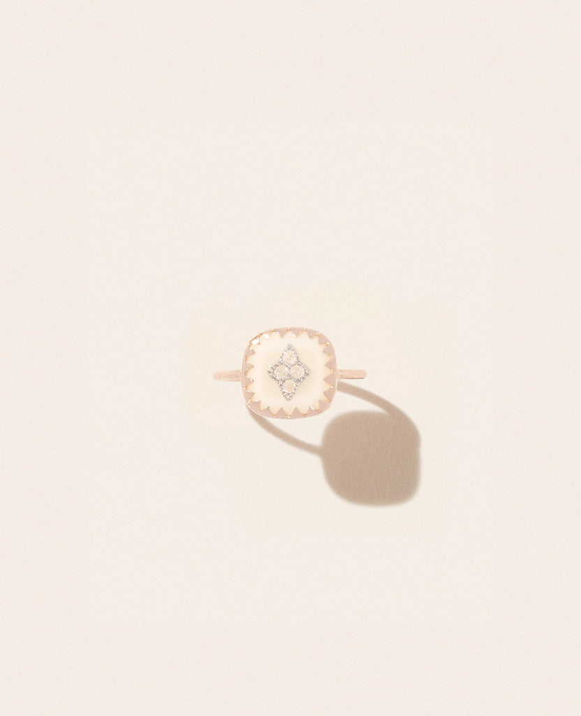 PASCALE MONVOISIN Pierrot Sunray Rose Gold Ring