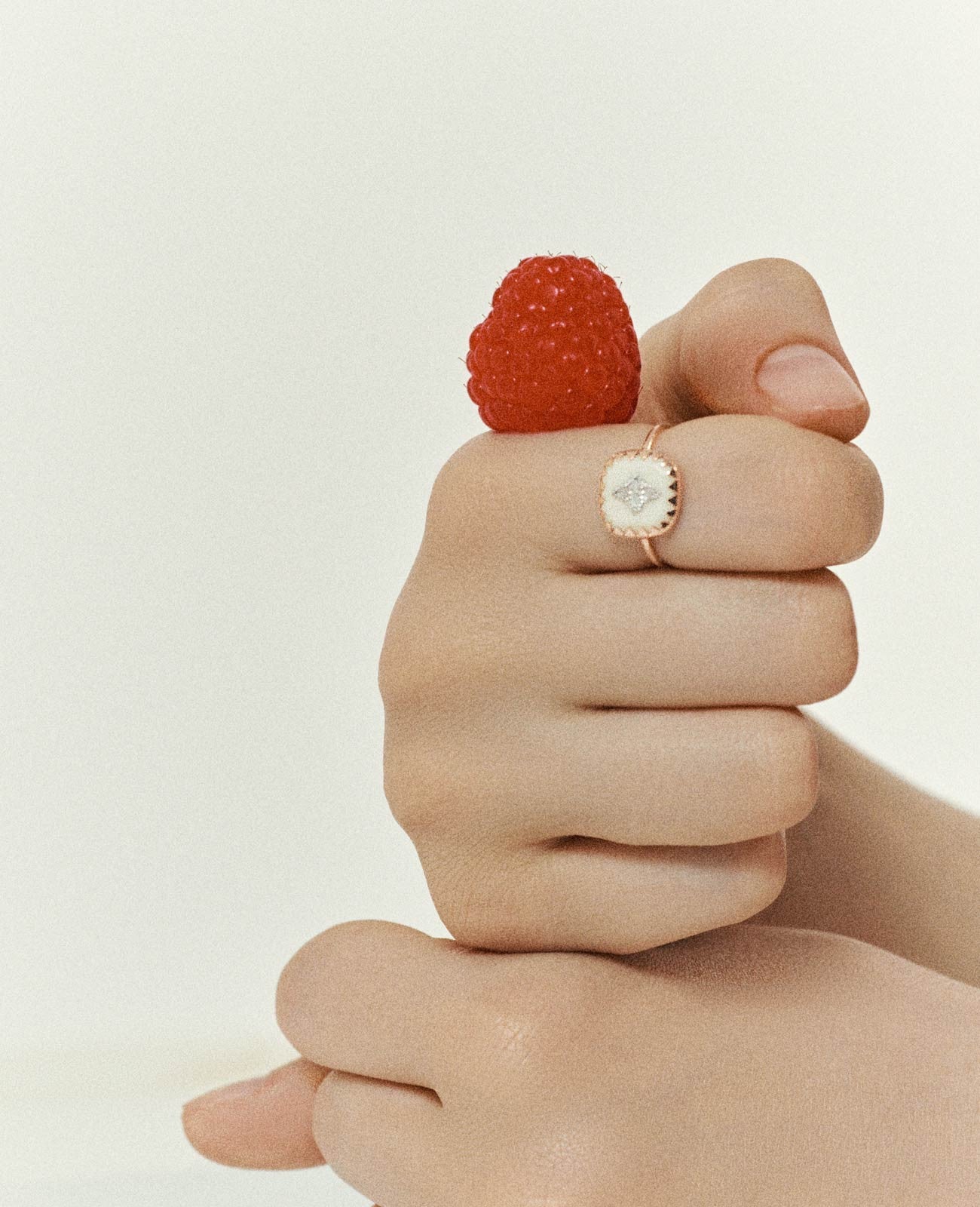 PASCALE MONVOISIN Pierrot Sunray Rose Gold Ring