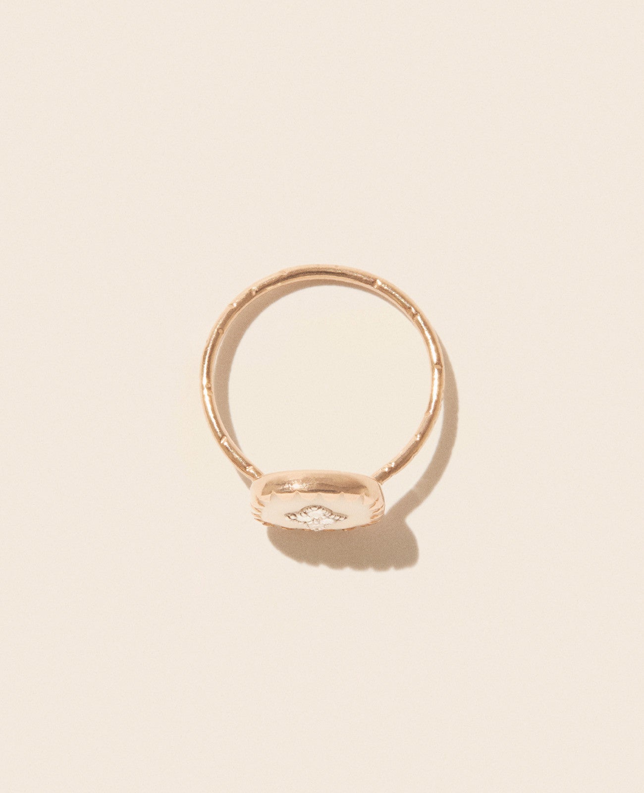 PASCALE MONVOISIN Pierrot Sunray Rose Gold Ring