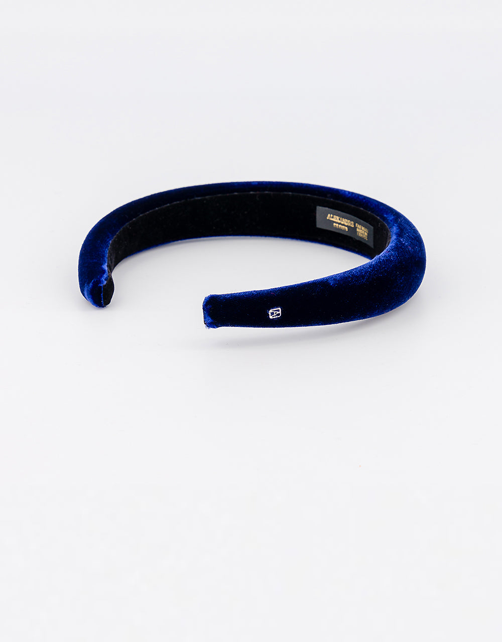 ALEXANDRE DE PARIS Prunille Padded Velvet Headband