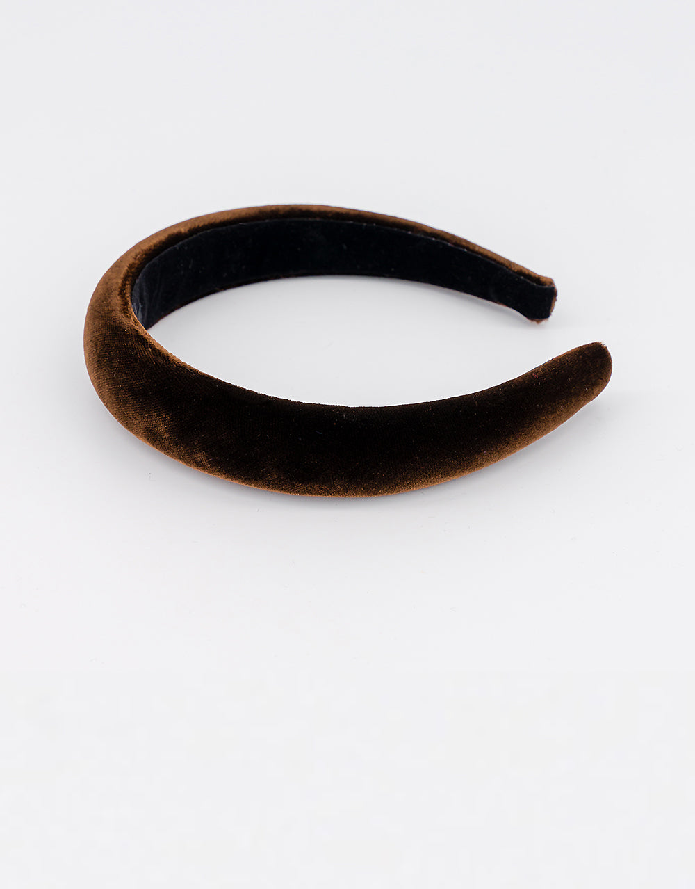 ALEXANDRE DE PARIS Prunille Padded Velvet Headband