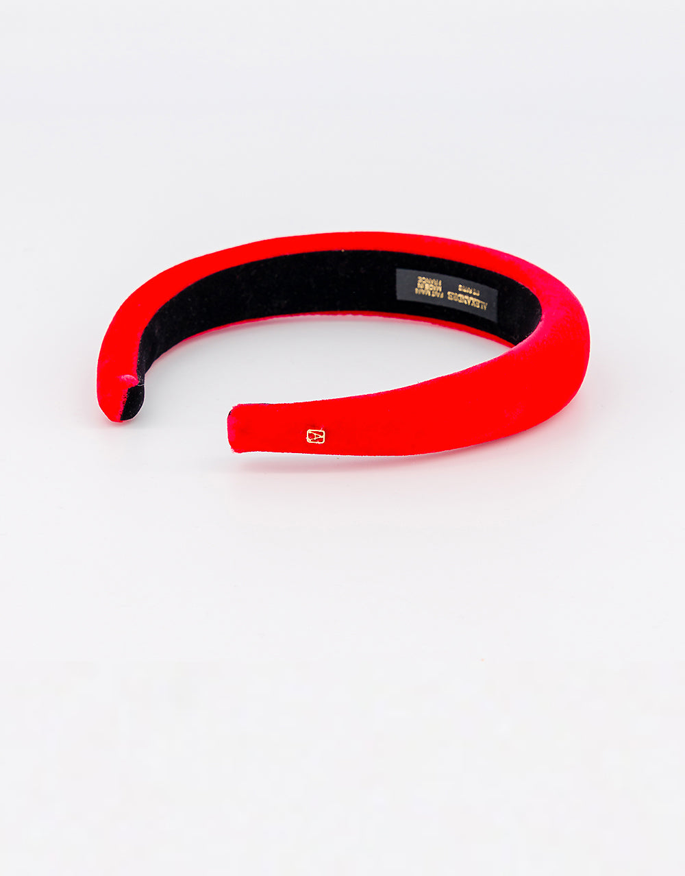 ALEXANDRE DE PARIS Prunille Padded Velvet Headband