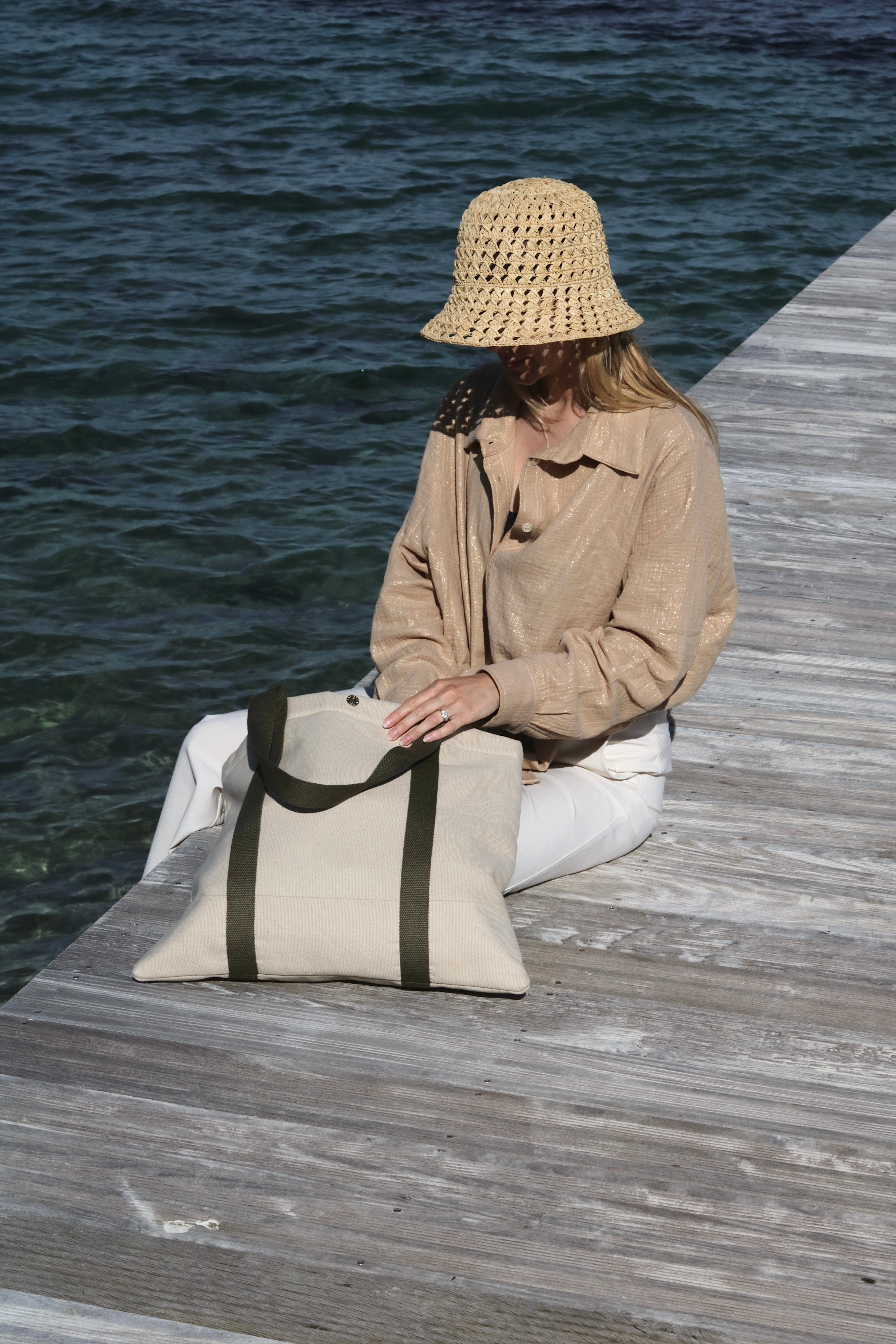 LASTELIER Parakalo Cotton Canvas Bag