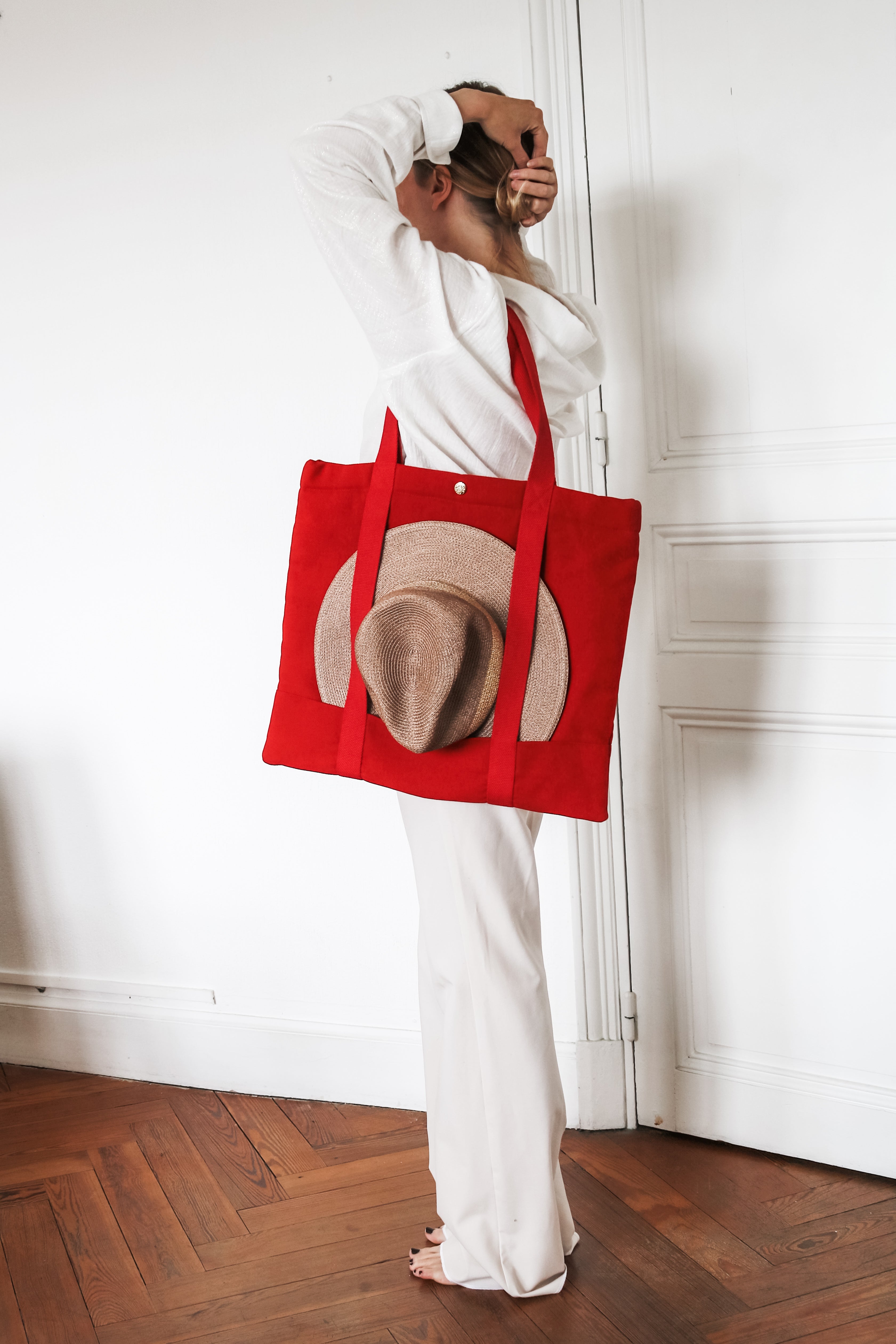 LASTELIER Parakalo Cotton Canvas Bag