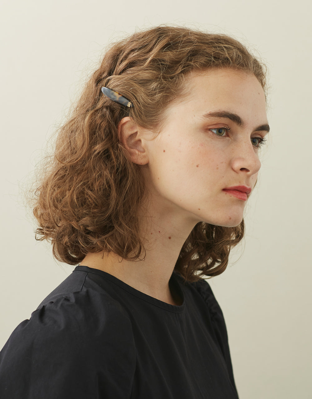 ALEXANDRE DE PARIS Solferino Acetate Side Barrette