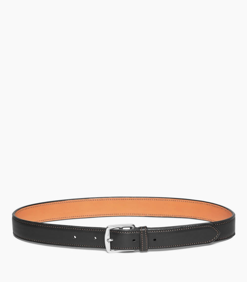 GUIBERT Etrivière Belt Barenia 35 mm Black color