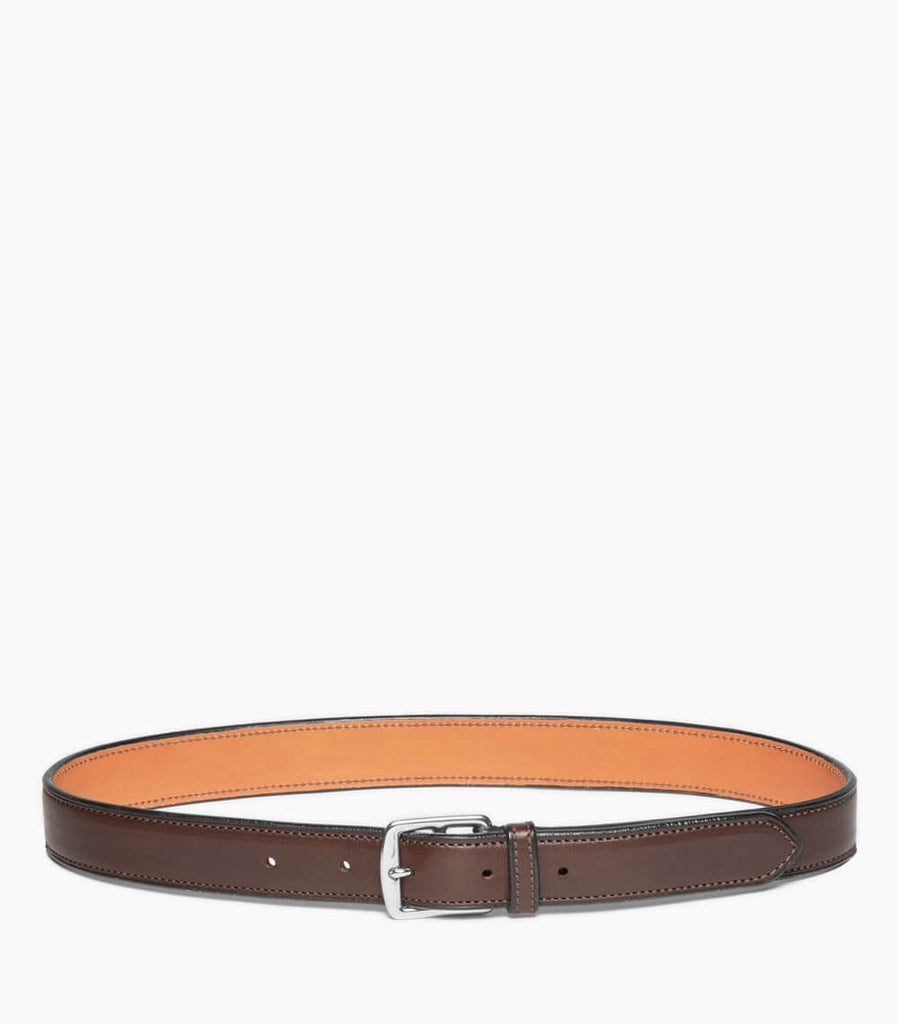 GUIBERT Etrivière Belt Barenia 35 mm Brown color