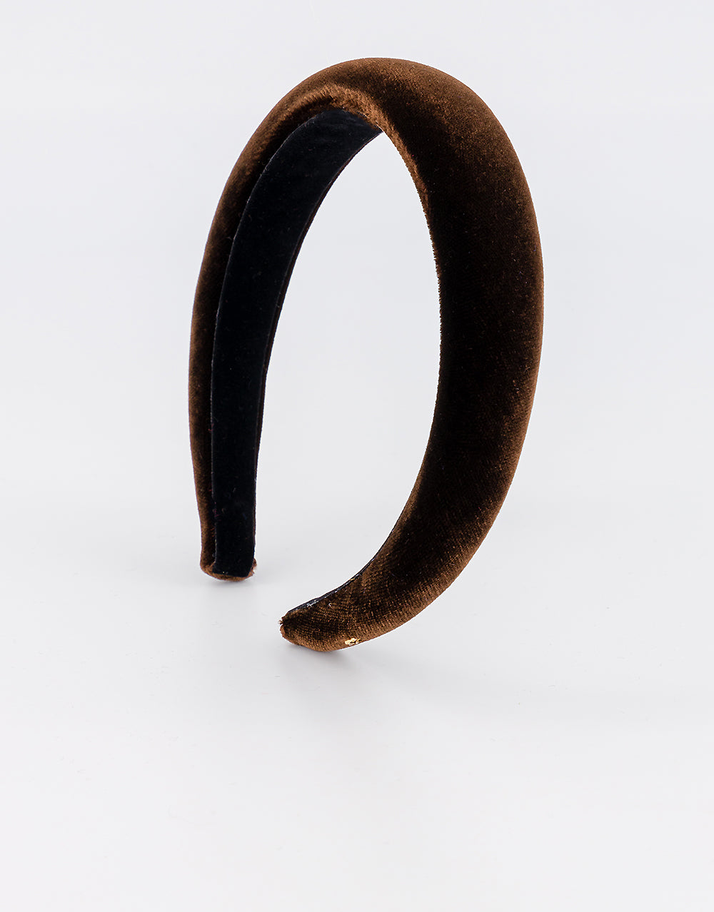 ALEXANDRE DE PARIS Prunille Padded Velvet Headband