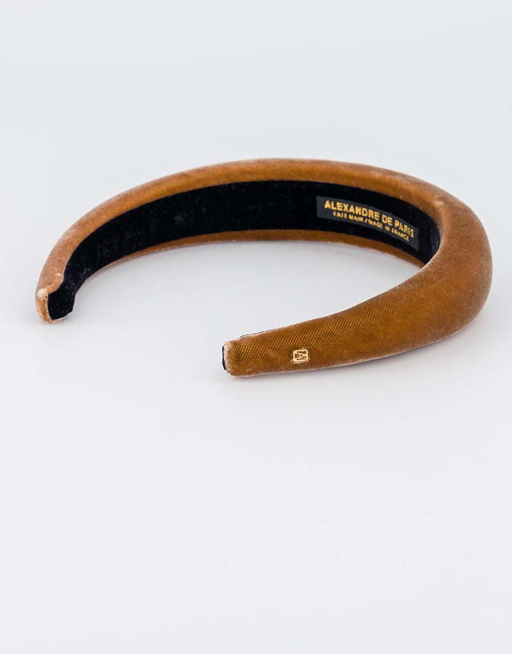 ALEXANDRE DE PARIS Victoria Padded Velvet Headband
