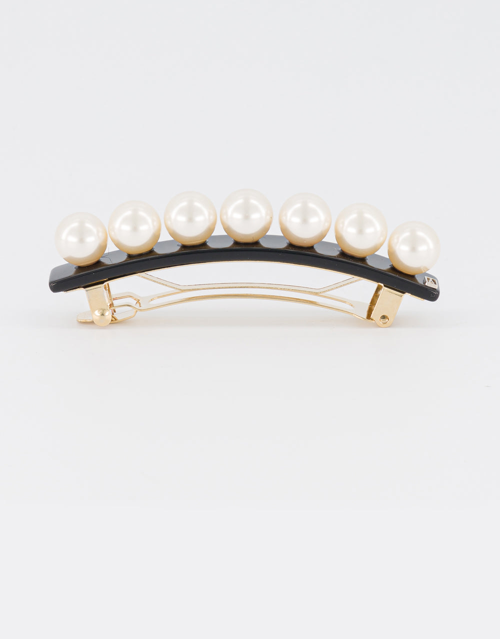 ALEXANDRE DE PARIS Swarovski Pearl Crystal Barrette