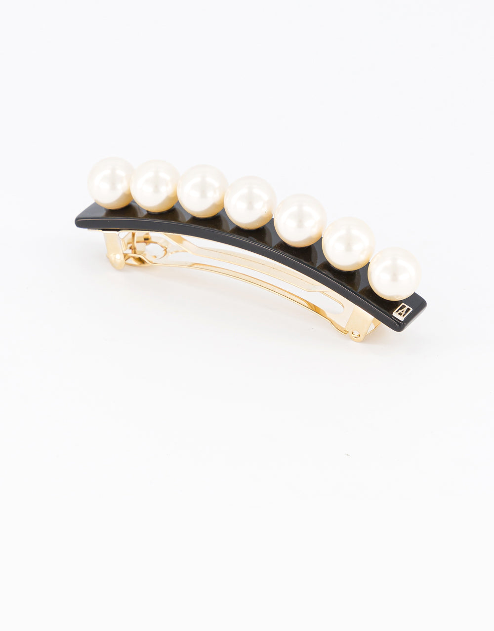 ALEXANDRE DE PARIS Swarovski Pearl Crystal Barrette