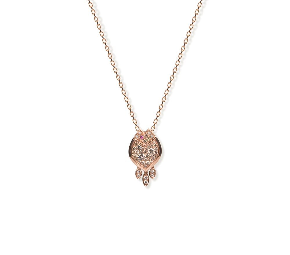 NAYLA ARIDA abondance diamond necklace