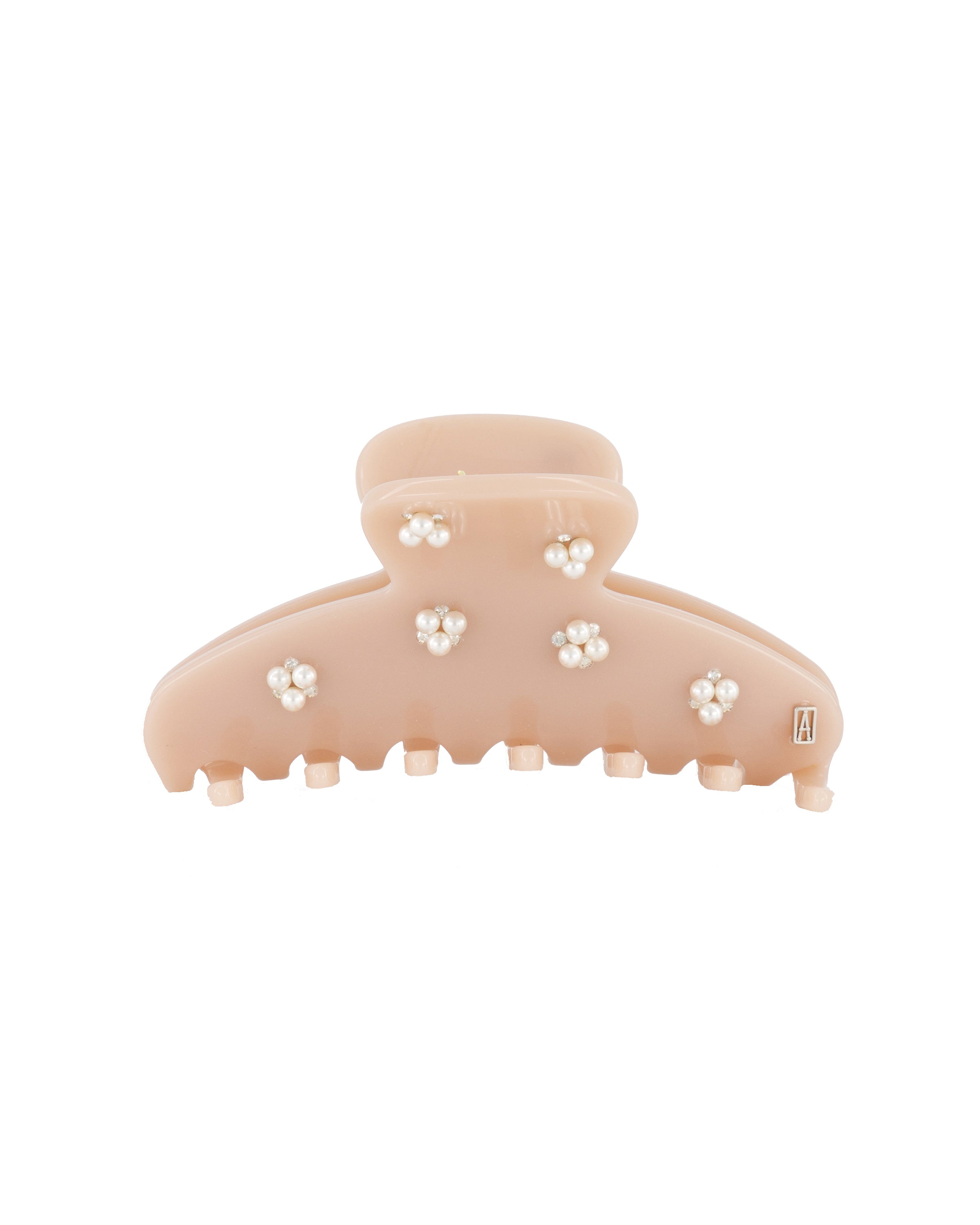 ALEXANDRE DE PARIS Swarovski Pearl Acetate Jaw Hair Clip