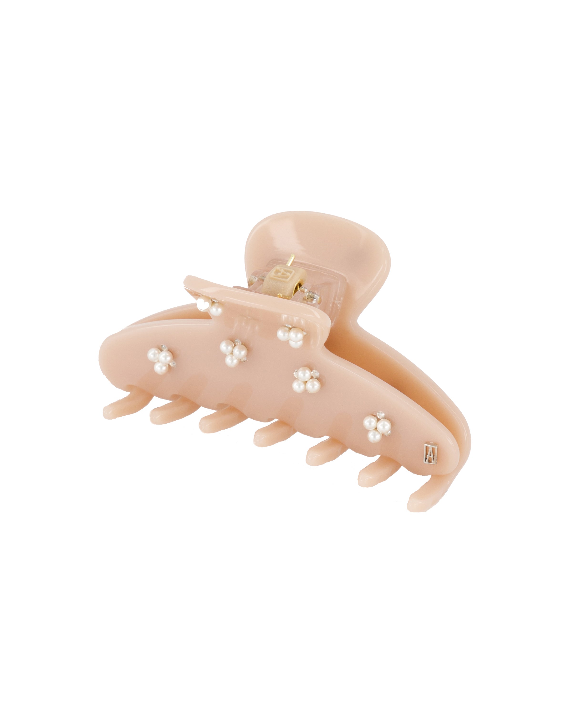 ALEXANDRE DE PARIS Swarovski Pearl Acetate Jaw Hair Clip
