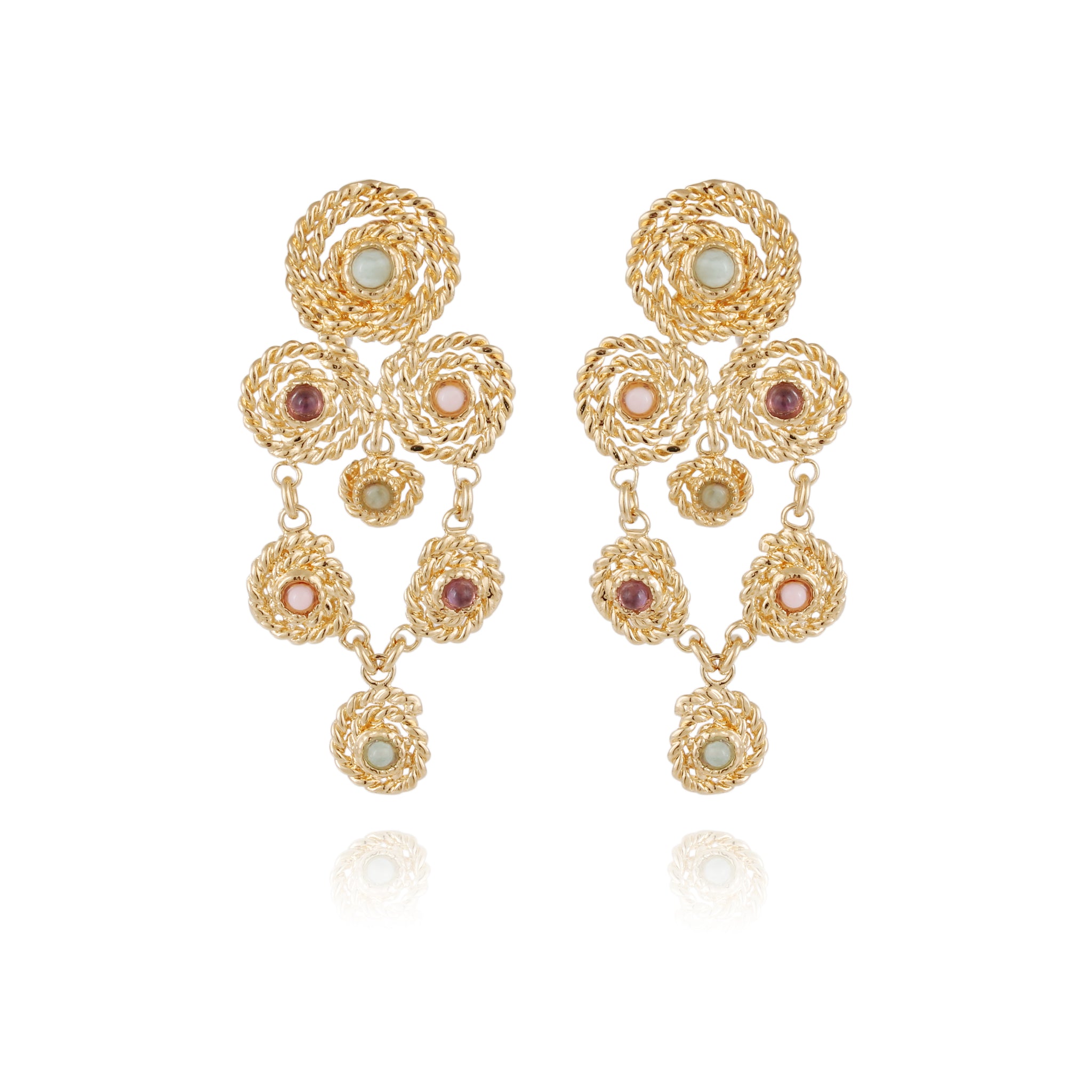 18K Gold Flower Knot Stud Earring,flower Knot Stud Earring,knot Earring -  Etsy | Knot stud earrings, Small earrings studs, Etsy earrings