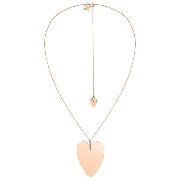 GINETTE NY jumbo heart necklace