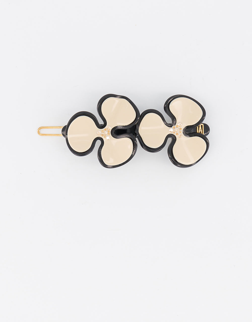 ALEXANDRE DE PARIS tenderly camelia side barrette